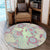 Hawaiian Turtle Polynesian Round Carpet - AH - Polynesian Pride