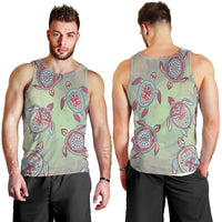 Hawaiian Turtle Polynesian Tank Top - AH - Polynesian Pride