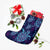 Hawaiian Turtle Polynesian Neon Christmas Stocking - AH - Polynesian Pride