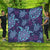 Hawaiian Turtle Polynesian Neon Premium Quilts - AH Black - Polynesian Pride