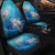 Hawaiian Turtle Swim With Fish In The Ocean Polynesian Car Seat Covers - AH - Polynesian Pride