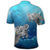 Hawaiian Turtle Swim With Fish In The Ocean Polynesian Polo Shirt - Polynesian Pride