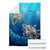 Hawaiian Turtle Swim With Fish In The Ocean Polynesian Premium Blankets - AH - Polynesian Pride