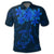 Hawaiian Turtles Hibiscus Plumeria Polynesian Polo Shirt Blue - Polynesian Pride