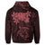 Hawaiian Turtles Hibiscus Plumeria Polynesian Zip Hoodie Pink - Polynesian Pride