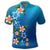 Hawaiian Tuttle and Plumeria Flower In The Sea Polynesian Polo Shirt - Polynesian Pride