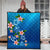 Hawaiian Tuttle And Plumeria Flower In The Sea Polynesian Premium Quilts - AH - Polynesian Pride