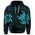 Custom Hawaiian Two Turtle Polynesian Hoodie Blue - Polynesian Pride