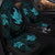 Hawaiian Two Turtle Polynesian Car Seat Covers Blue AH - Polynesian Pride