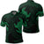 Hawaiian Two Turtle Polynesian Polo Shirt Green Unisex Black - Polynesian Pride