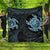 Hawaiian Two Turtle Polynesian Premium Quilts Pastel Blue AH Black - Polynesian Pride