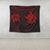 Hawaiian Two Turtle Polynesian Tapestry Red AH - Polynesian Pride