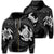 Hawaiian Two Turtle Polynesian Zip Hoodie White Unisex Art - Polynesian Pride