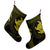 Hawaiian Two Turtle Polynesian Christmas Stocking Yellow AH - Polynesian Pride