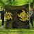 Hawaiian Two Turtle Polynesian Premium Quilts Yellow AH Black - Polynesian Pride