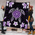 Hawaiian Violet Turtle Plumeria Premium Quilts AH - Polynesian Pride