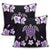 Hawaiian Violet Turtle Plumeria Pillow Covers AH - Polynesian Pride