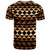 Hawaii Custom T Shirt Brown Hawaiian Tribal Seamless Pattern Basic Style - Polynesian Pride