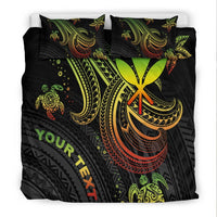 Hawaii Custom Personalised Bedding Set - Reggae Turtle - Polynesian Pride