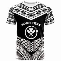 Hawaii Custom T Shirt Tribal Pattern Cool Style White Color Unisex White - Polynesian Pride