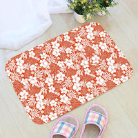 Hibiscus Flower Pattern Hawaii Door Mat - Polynesian Pride