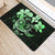 Hibiscus Plumeria Mix Polynesian Turtle Door Mat Green AH - Polynesian Pride