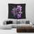 Hibiscus Plumeria Mix Polynesian Turtle Tapestry Violet - AH - Polynesian Pride