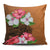 Hibiscus Flower Polynesia Pillow Covers One Size Zippered Pillow Case 18"x18"(Twin Sides) Black - Polynesian Pride