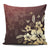 Hibiscus Golden Royal Pillow Covers One Size Zippered Pillow Case 18"x18"(Twin Sides) Black - Polynesian Pride