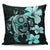 Polynesian Hibiscus Plumeria Turtle Pillow Covers Turquoise One Size 18"x18"(Twin Sides) Turquoise - Polynesian Pride