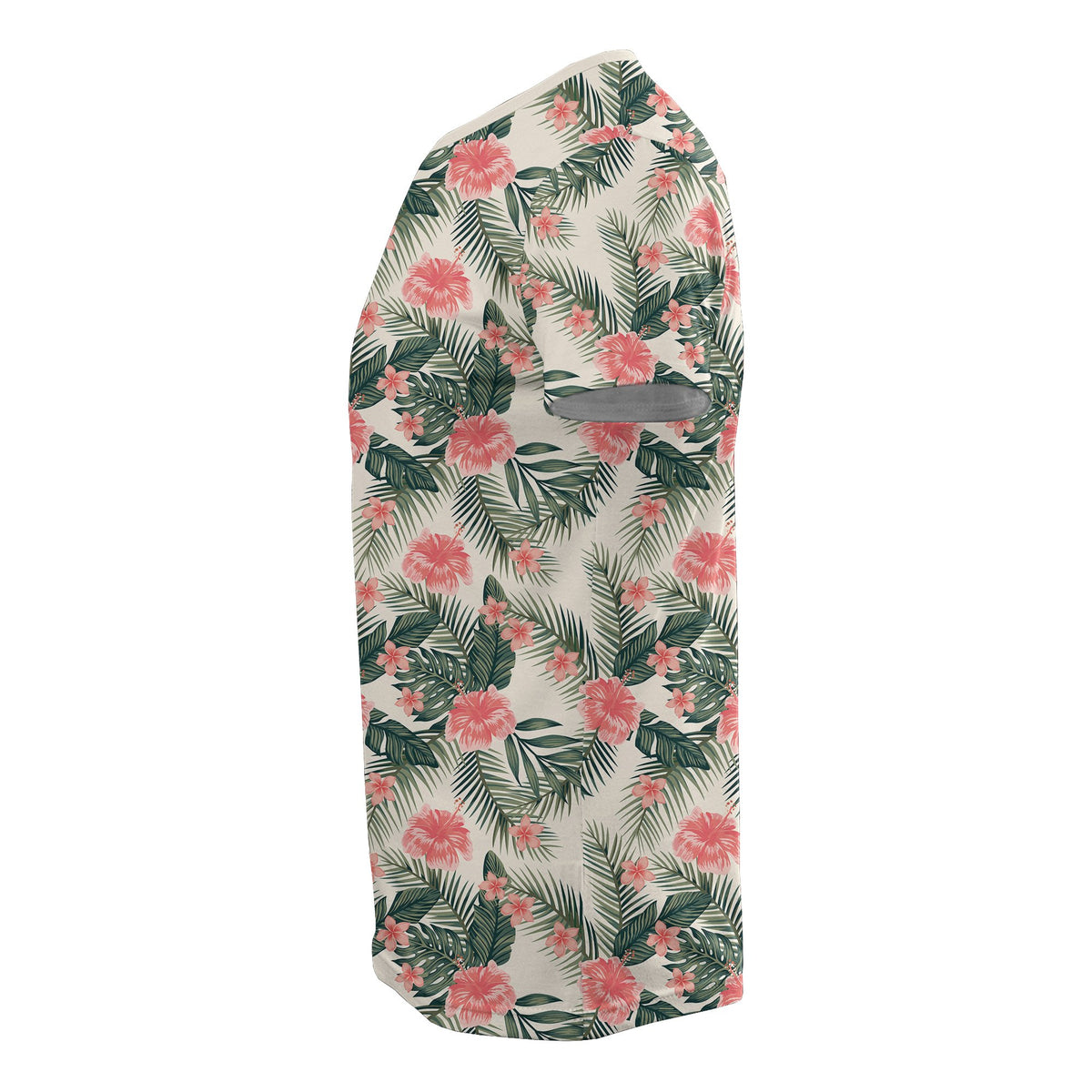 Hawaii Hibiscus Plumeria Tropical Red T Shirt - Polynesian Pride