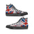 Hawaii Flag Tropical High Top Shoe - Summer Style - AH - Polynesian Pride