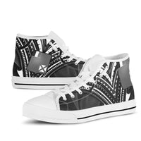Wallis and Futuna High Top Shoes - Cross Style - Polynesian Pride