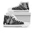 New Caledonia High Top Shoes - Cross Style Unisex White - Polynesian Pride