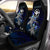 Hawaii Polynesian Car Seat Covers - Blue Turtle Couple Universal Fit Blue - Polynesian Pride