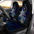 Chuuk Polynesian Car Seat Covers - Blue Turtle Couple Universal Fit Blue - Polynesian Pride