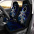Cook Islands Polynesian Car Seat Covers - Blue Turtle Couple Universal Fit Blue - Polynesian Pride