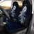 Tahiti Polynesian Car Seat Covers - Blue Turtle Couple Universal Fit Blue - Polynesian Pride