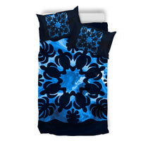 Hawaii Bedding Set - Honu Circle Quilting Style Bedding Set AH - Polynesian Pride