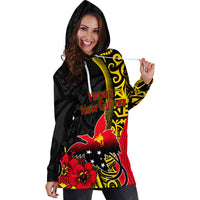 Papua New Guinea Hoodie Dress Vibe Style LT6 - Polynesian Pride