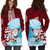 Hawaii Christmas Surfing Santa Claus Mele Kalikimaka Hoodie Dress LT7 - Polynesian Pride