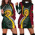 Vanuatu Hoodie Dress Mix Maori Silver Fern LT6 - Polynesian Pride