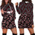 New Zealand Hoodie Dress Maori Graphic Tee patterns Red LT6 - Polynesian Pride