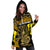 (Custom Personalised)New Caledonia Hoodie Dress Gold Color LT6 - Polynesian Pride