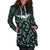 New Zealand Hoodie Dress Maori Graphic Tee patterns Green LT6 Green - Polynesian Pride