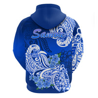 Polynesian Samoa Floral Tribal Hoodie LT9 - Polynesian Pride