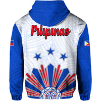 Philippines Barong Hoodie Sun of Philippinas With Eagles LT9 - Polynesian Pride
