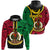 Vanuatu Hoodie Tribal Vanuatu Coat of Arms Flag Style No2 LT9 - Polynesian Pride