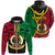 Vanuatu Hoodie Tribal Vanuatu Coat of Arms Flag Style No2 LT9 - Polynesian Pride