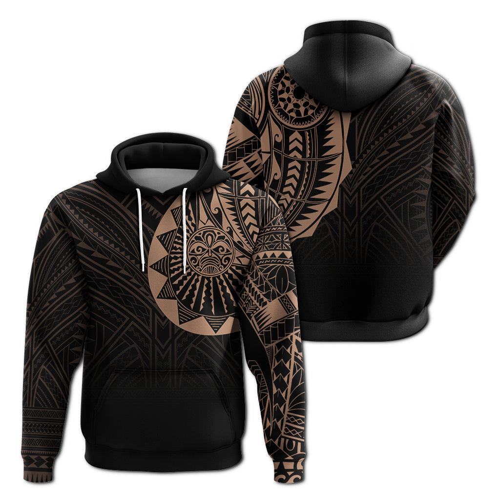 Polynesian Full Sleeve Tattoo Hoodie Blush Color LT7 - Polynesian Pride